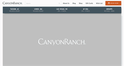 Desktop Screenshot of canyonranch.com